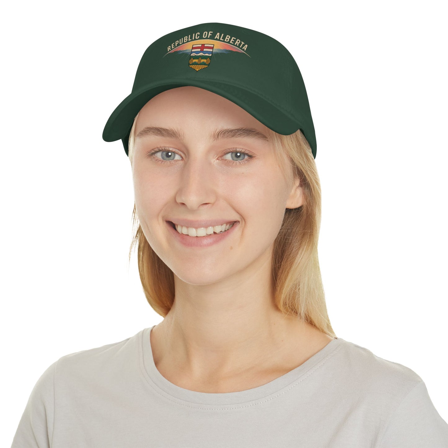 Baseball Cap - Republic Of Alberta Sunrise Independence Hat
