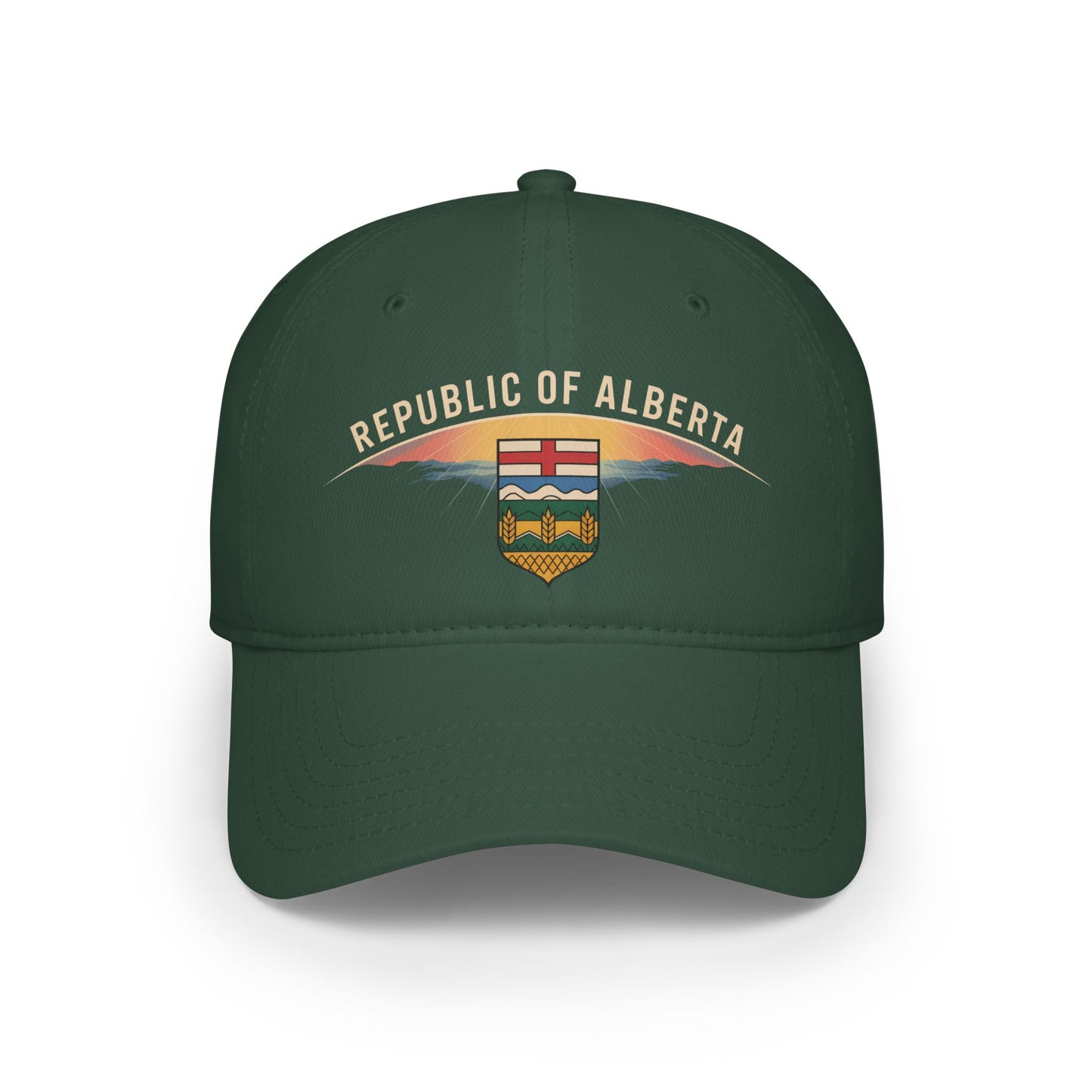 Baseball Cap - Republic Of Alberta Sunrise Independence Hat