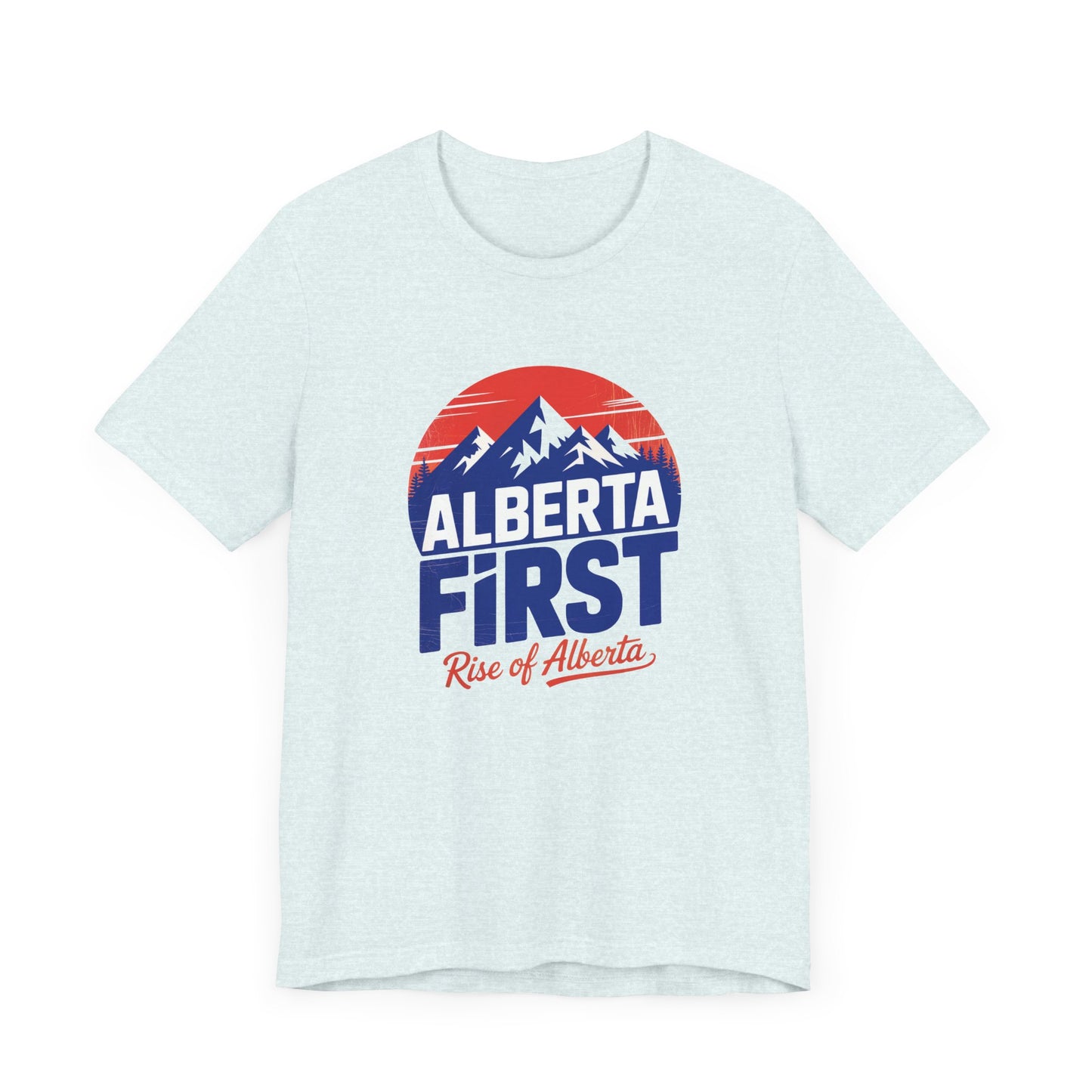 Vintage Style "Alberta First" Rise of Alberta T-Shirt
