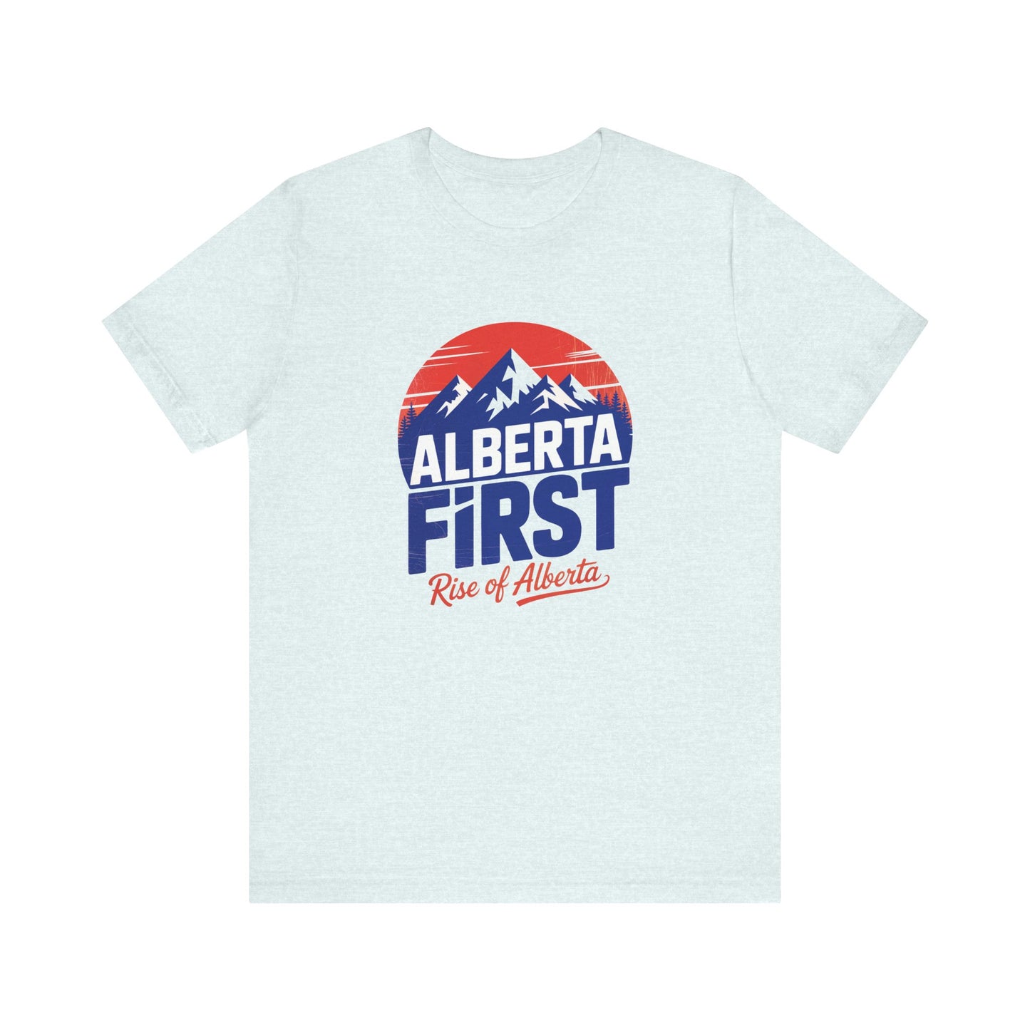 Vintage Style "Alberta First" Rise of Alberta T-Shirt
