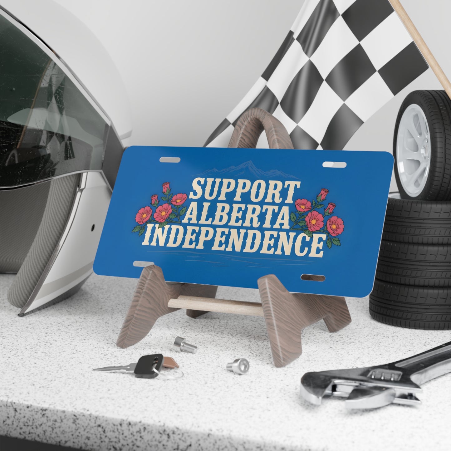 Wildrose Alberta Independence Vanity Plate