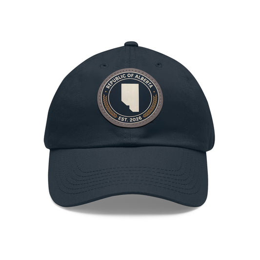 Republic Of Alberta Seal Navy Dad Hat