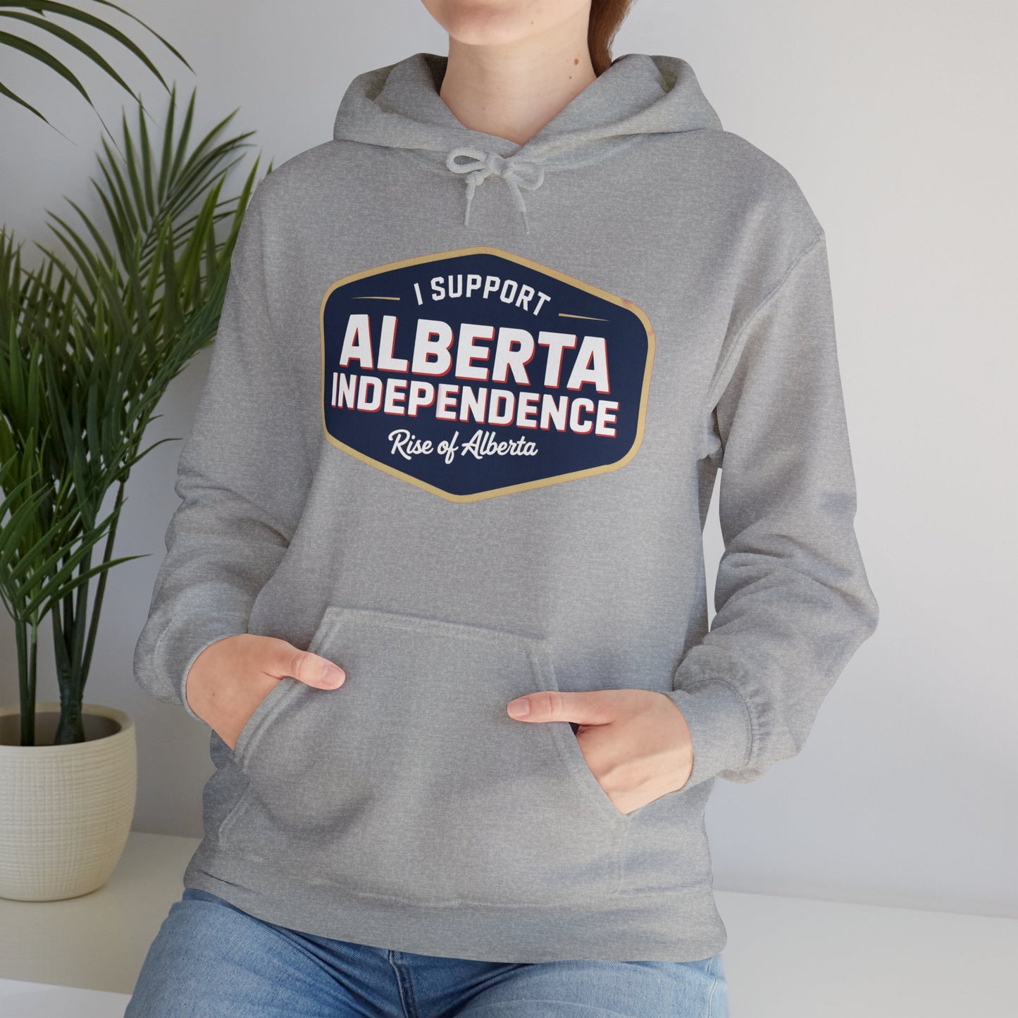 I Support Independence Unisex Heavy Blend™ Hooded Sweatshirt