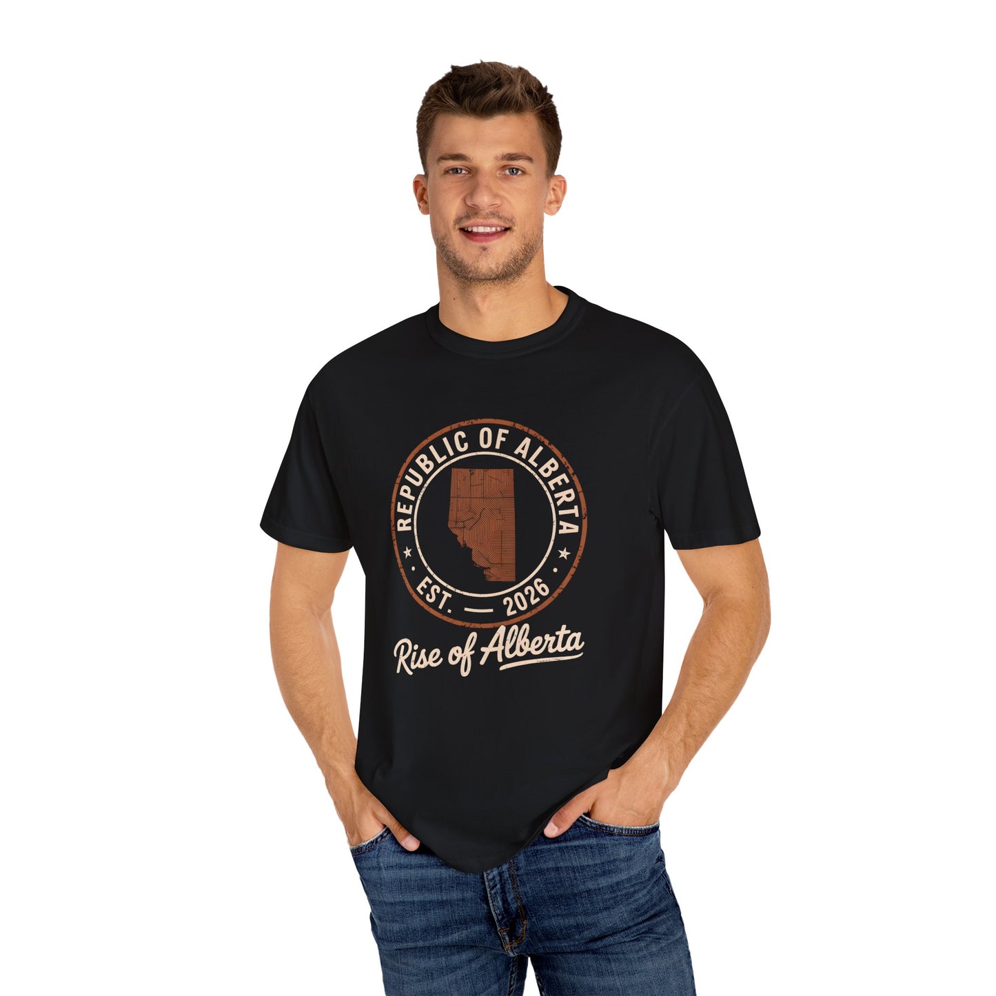 Vintage Republic of Alberta T-Shirt - Est 2026 Unisex T-Shirt