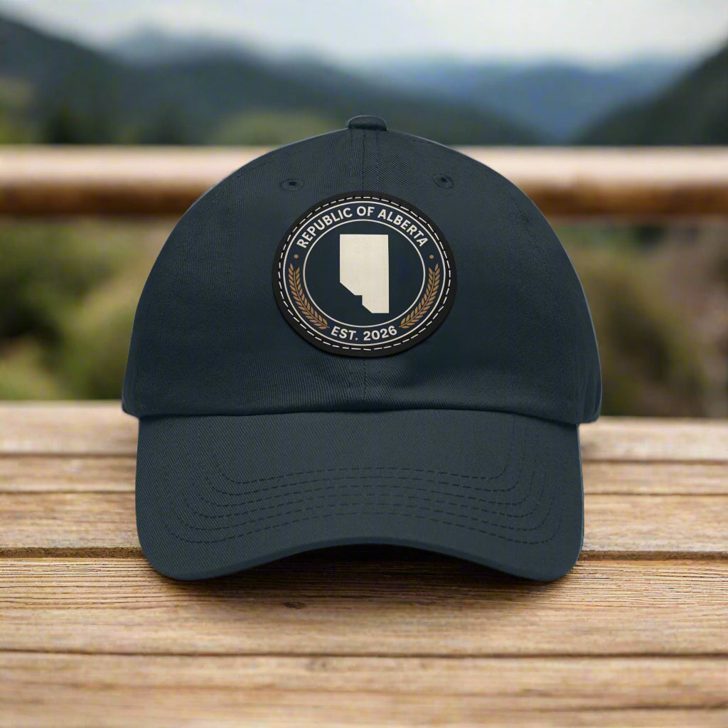 Republic Of Alberta Seal Navy Dad Hat