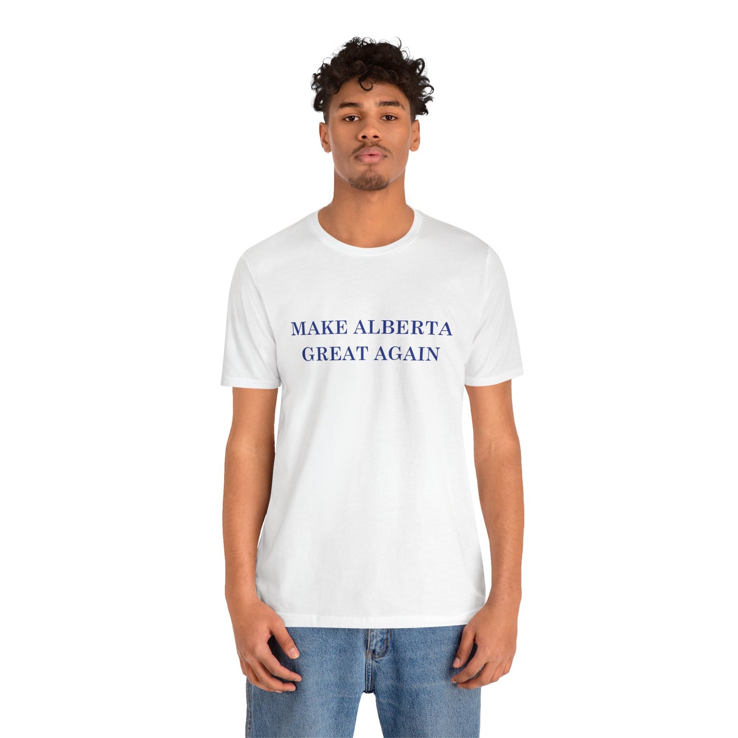 Make Alberta Great Again White T-Shirt - Unisex