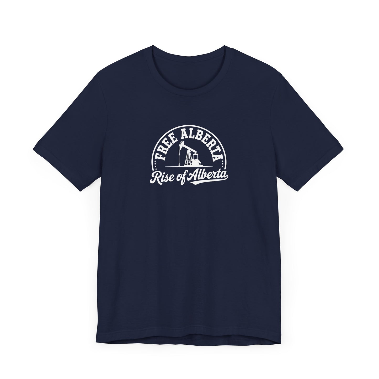Black "Free Alberta" Pumpjack Graphic Tee - Unisex