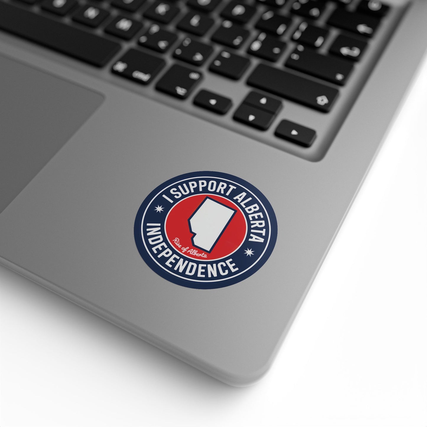 I Support Alberta Independence Republic Sticker Roll (50, 100, 250 Stickers)