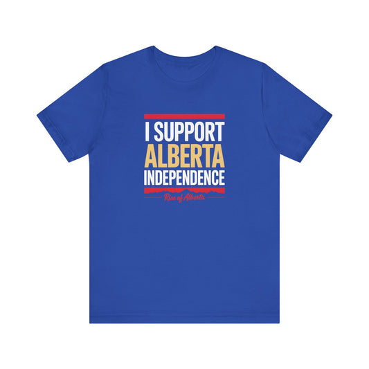 I Support Alberta Independence Tee - Unisex