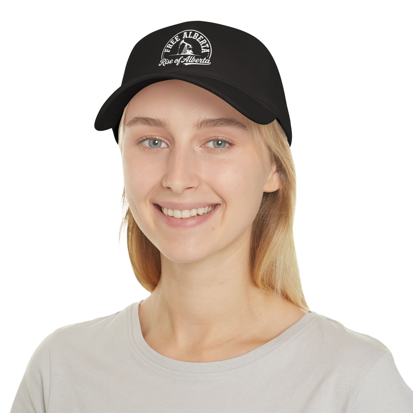 Black "Free Alberta" Rise of Alberta Baseball Cap