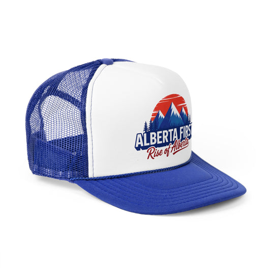 Alberta First Blue Trucker Cap