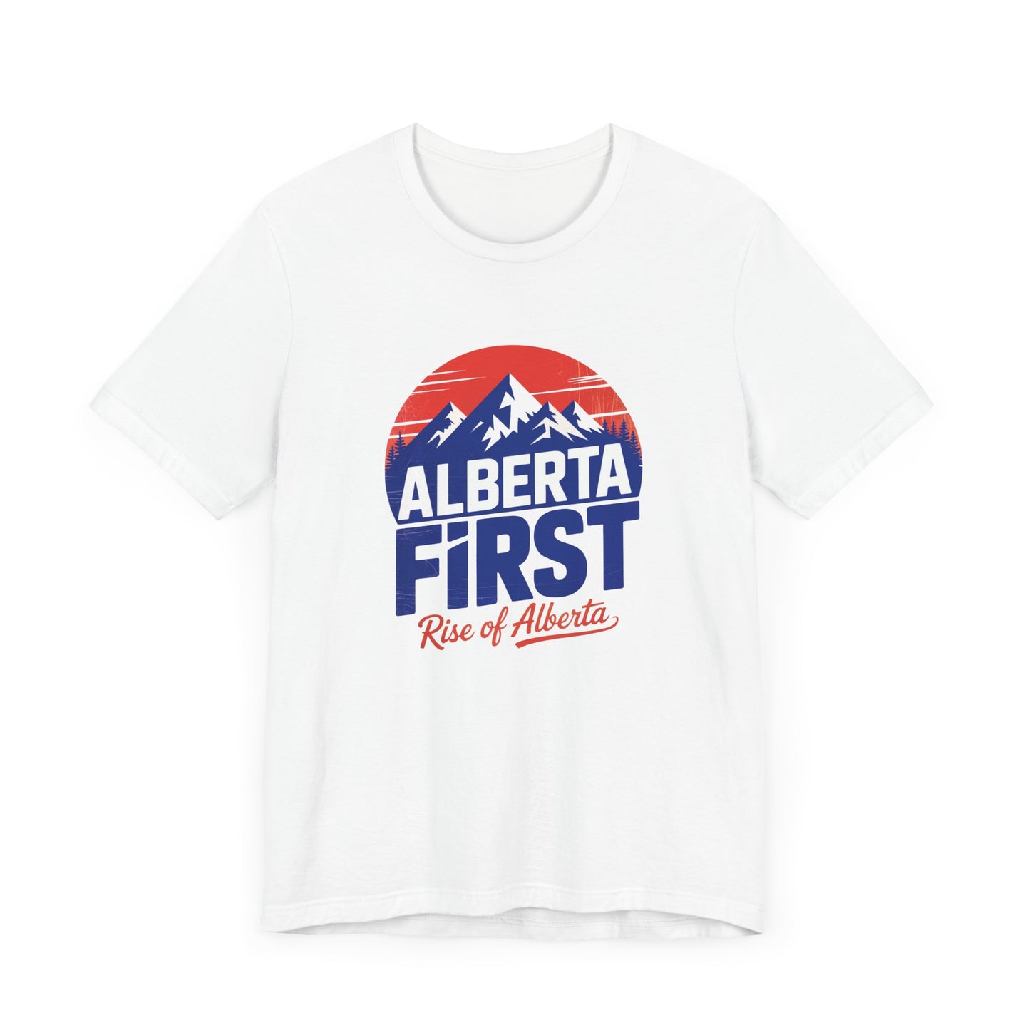 Vintage Style "Alberta First" Rise of Alberta T-Shirt