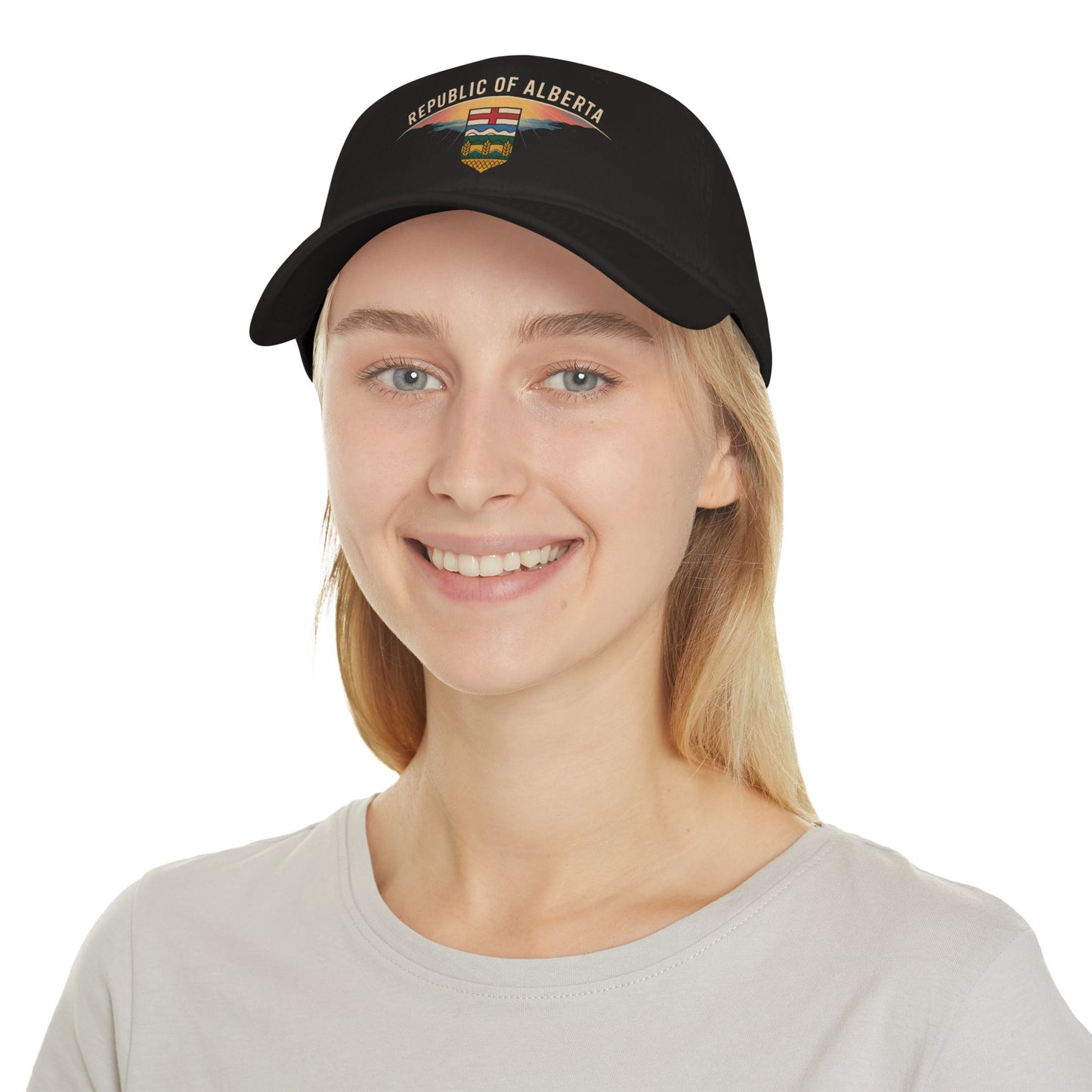 Baseball Cap - Republic Of Alberta Sunrise Independence Hat