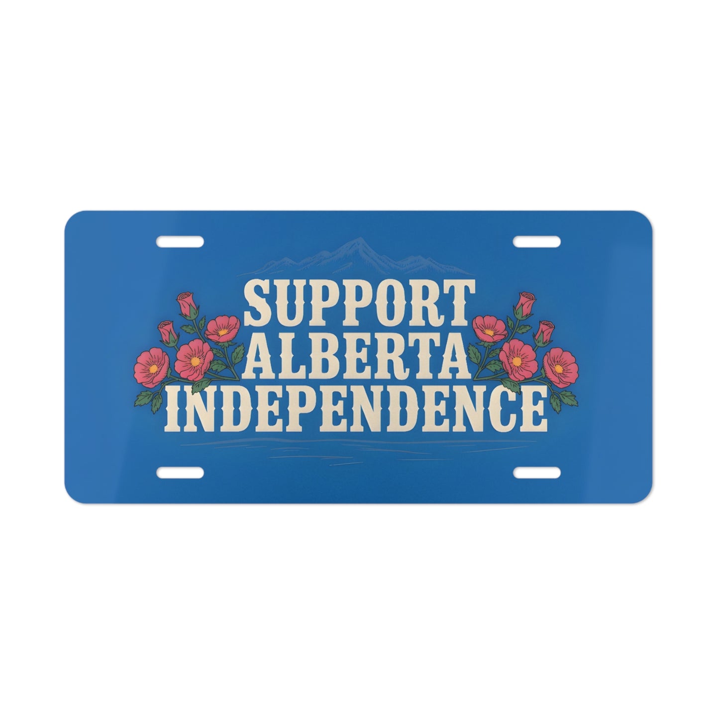 Wildrose Alberta Independence Vanity Plate
