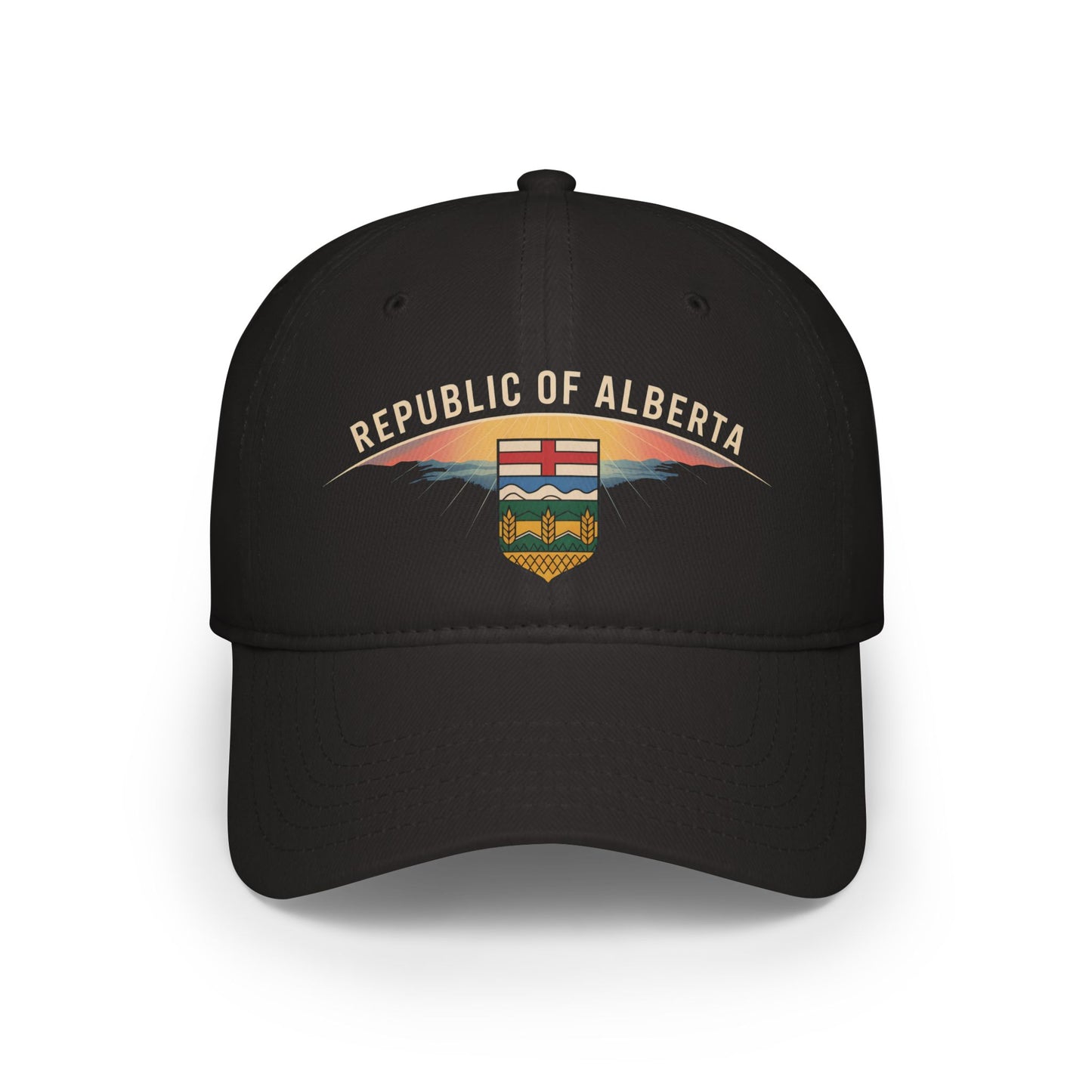 Baseball Cap - Republic Of Alberta Sunrise Independence Hat