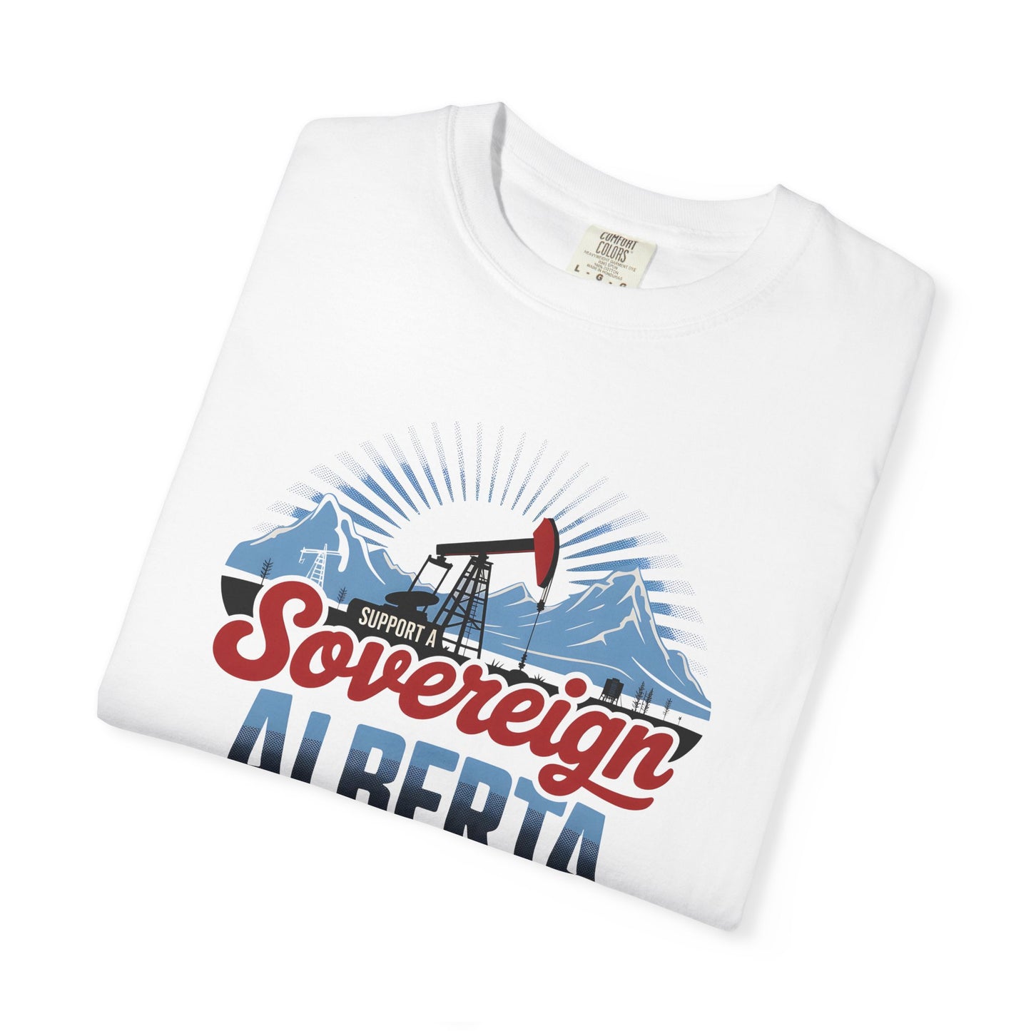 Vintage White T-shirt (Unisex) - Sovereign Alberta Design