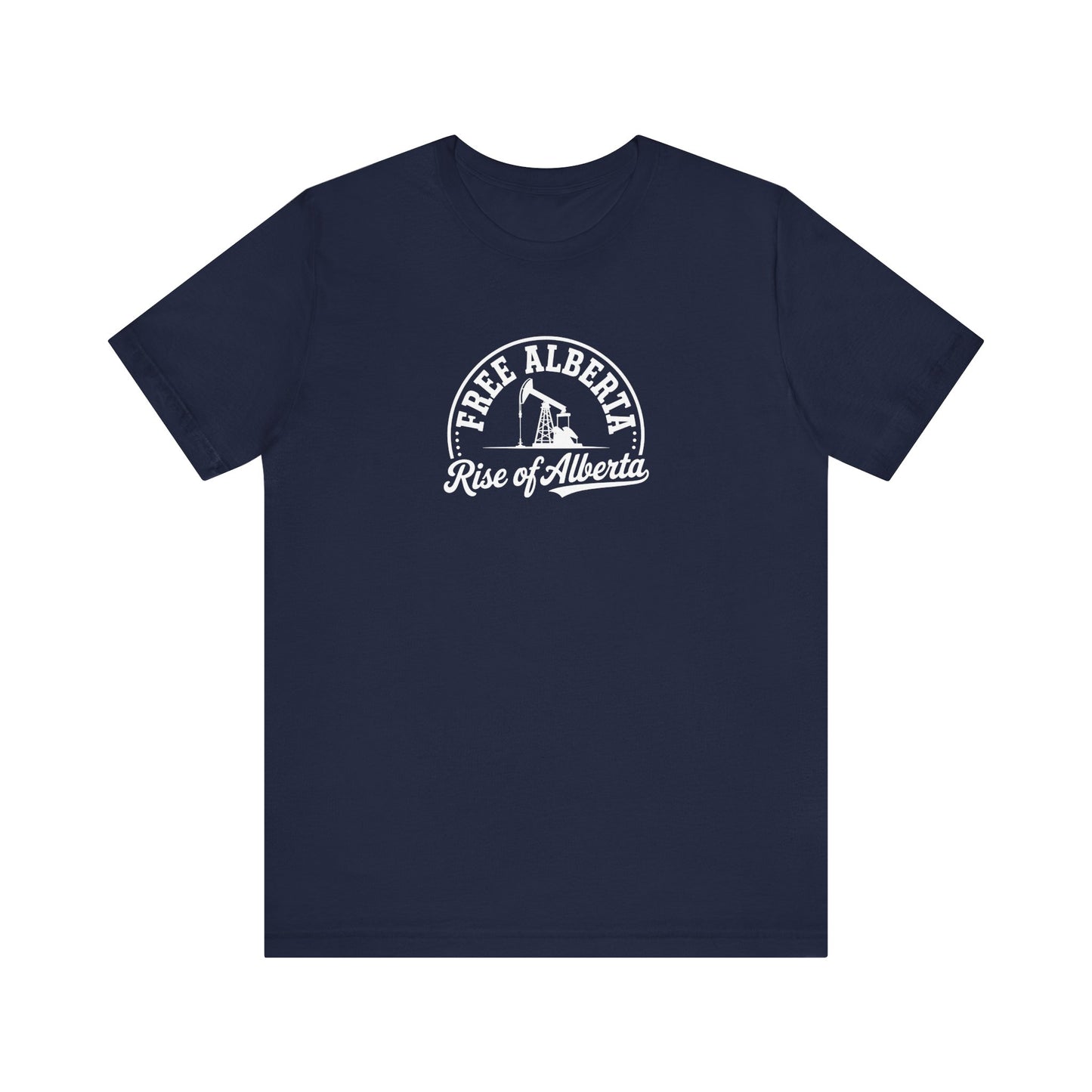 Black "Free Alberta" Pumpjack Graphic Tee - Unisex