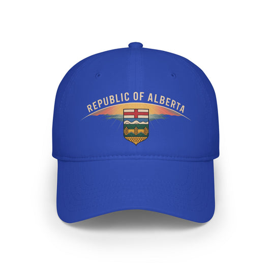 Baseball Cap - Republic Of Alberta Sunrise Independence Hat