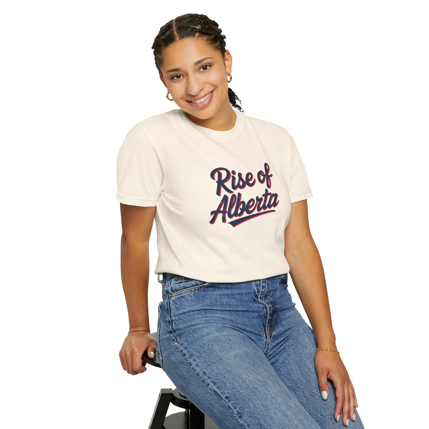 Two-Toned Rise of Alberta T-shirt - Unisex