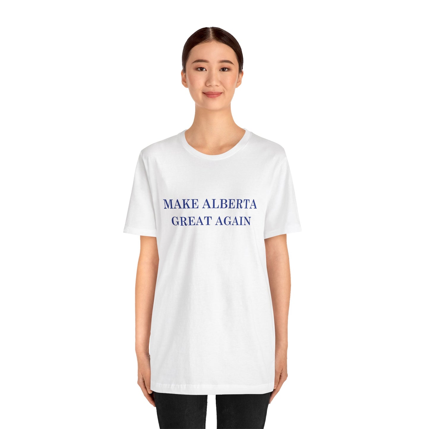Make Alberta Great Again White T-Shirt - Unisex