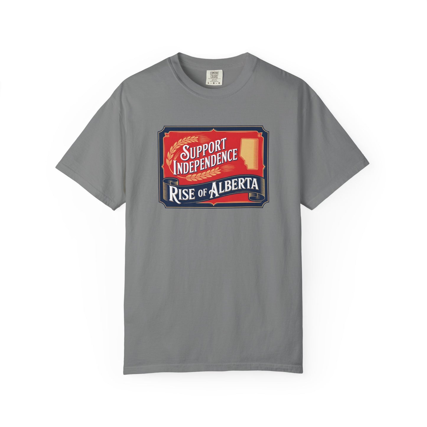 Unisex Independence Support T-Shirt | Vintage Alberta Design