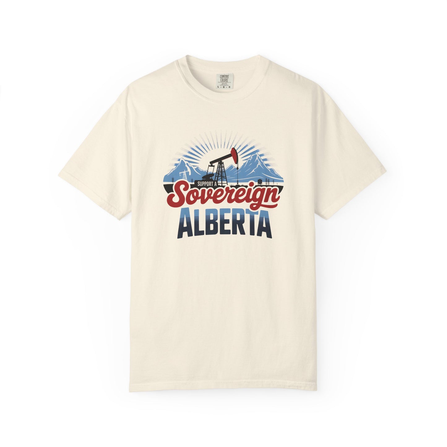 Vintage White T-shirt (Unisex) - Sovereign Alberta Design