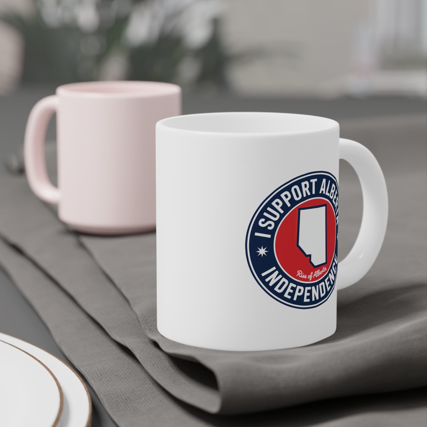 Support Alberta Independence Ceramic Mug (3 Sizes)
