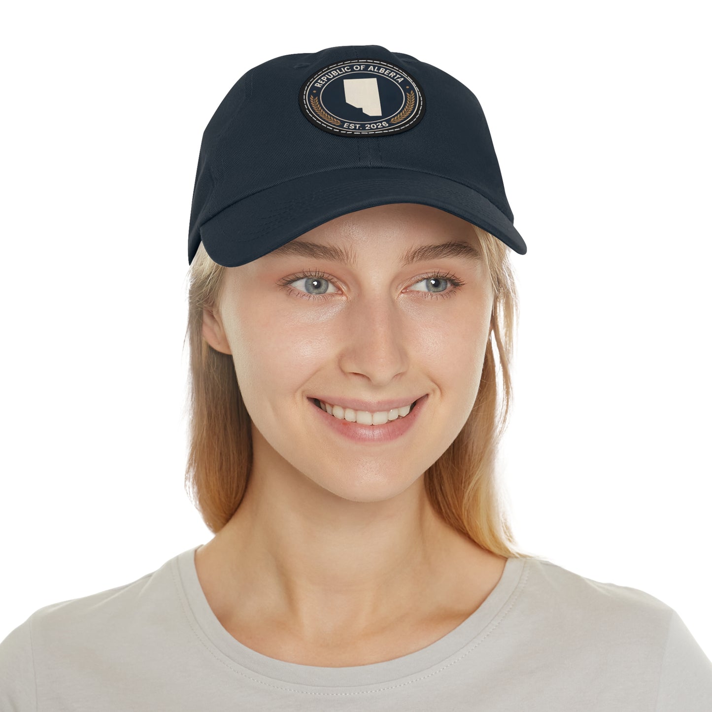 Republic Of Alberta Seal Navy Dad Hat