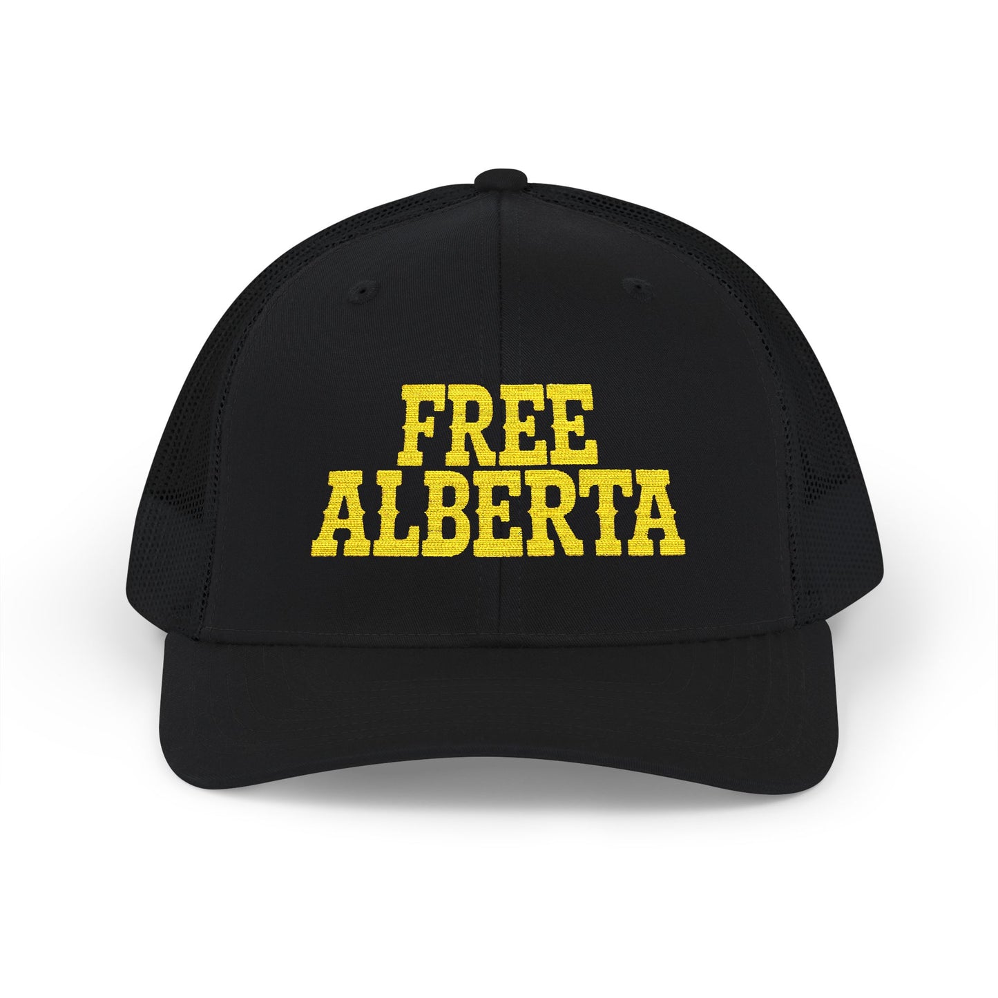 FREE ALBERTA Embroidered Snapback Trucker Cap