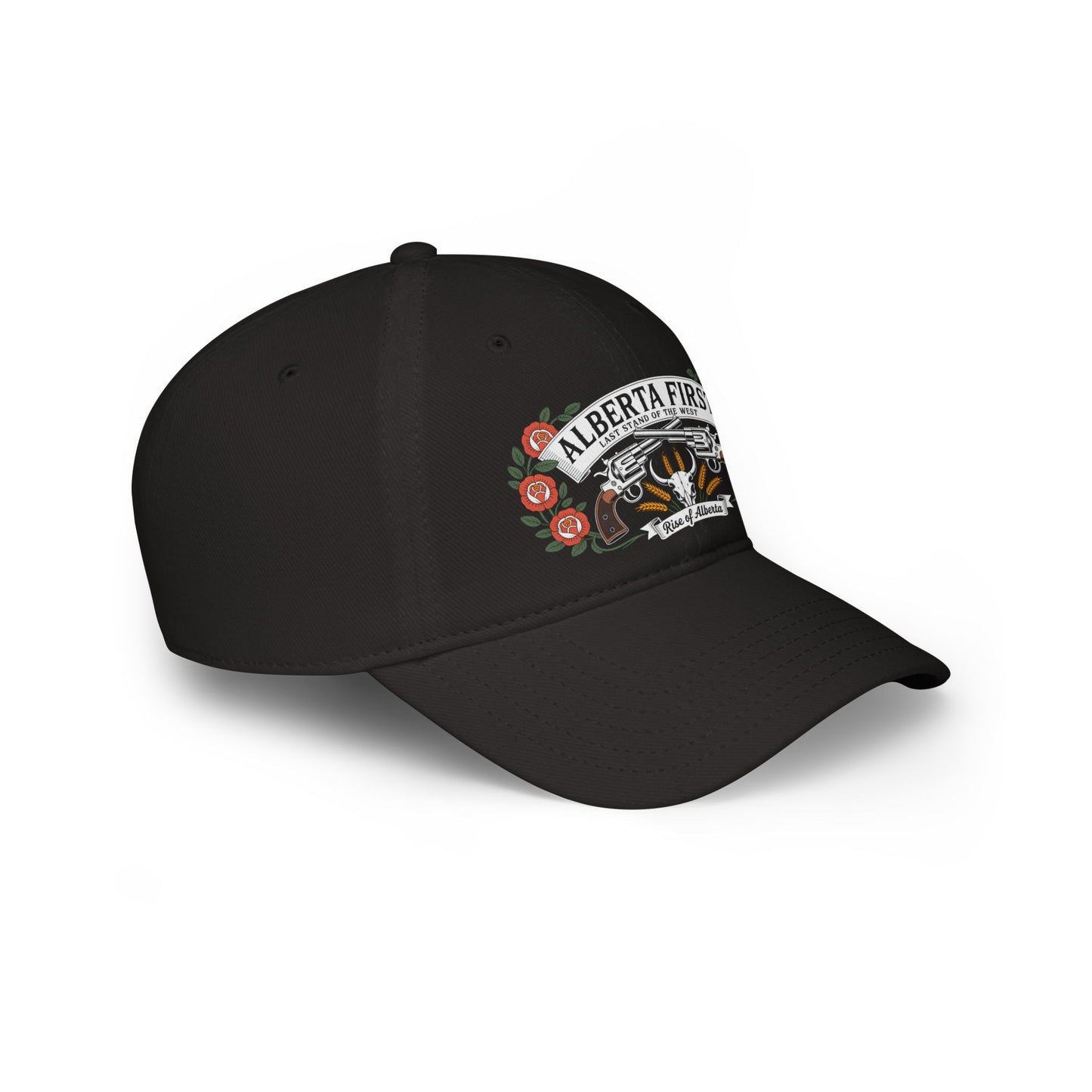 Baseball Cap - Alberta First Slogan - Rustic Western Style