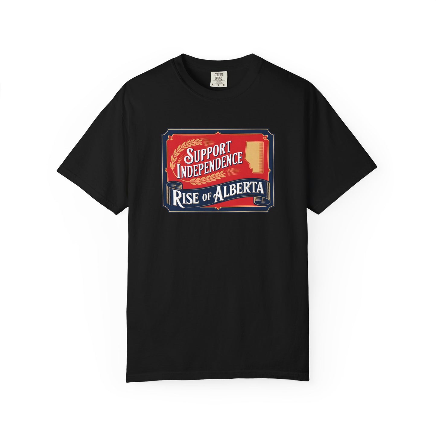 Unisex Independence Support T-Shirt | Vintage Alberta Design