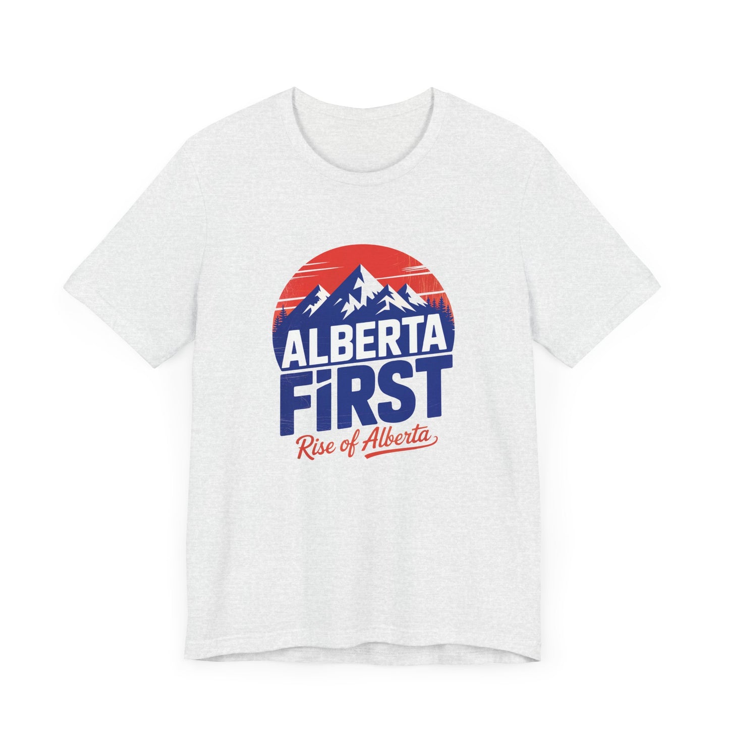 Vintage Style "Alberta First" Rise of Alberta T-Shirt