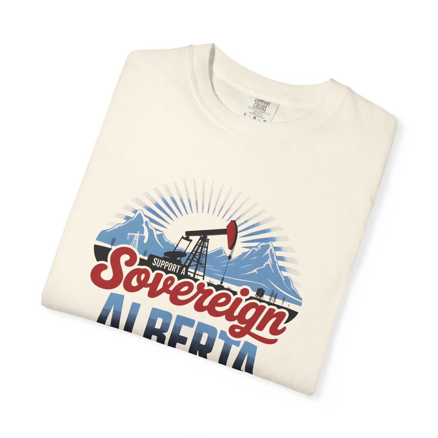 Vintage White T-shirt (Unisex) - Sovereign Alberta Design