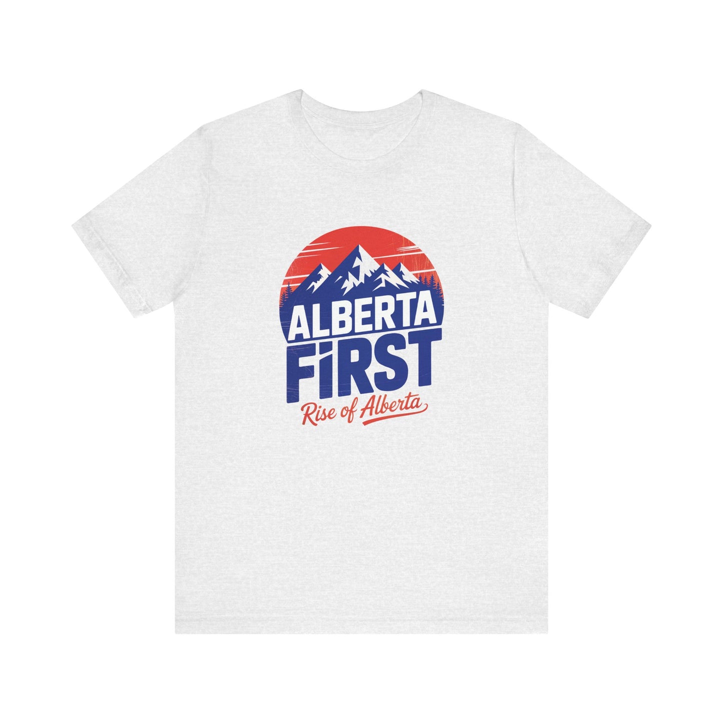 Vintage Style "Alberta First" Rise of Alberta T-Shirt