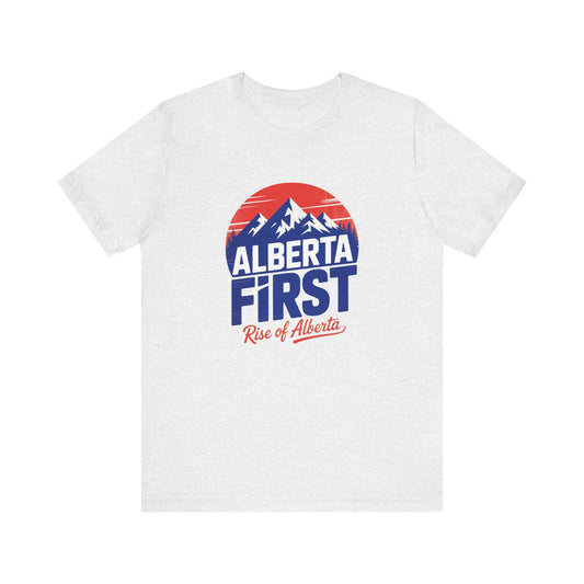 Vintage Style "Alberta First" Rise of Alberta T-Shirt