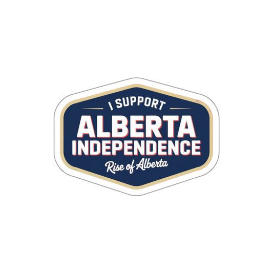 Alberta Independence Die-Cut Stickers
