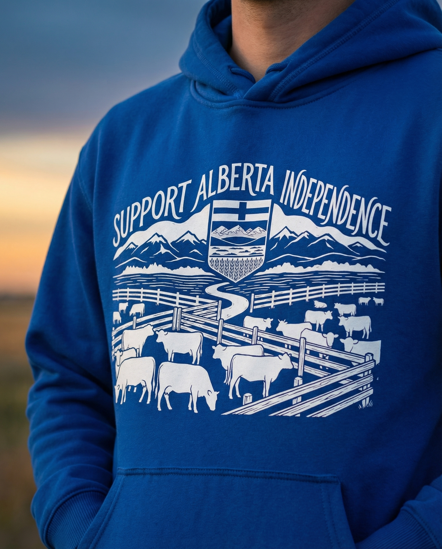 Alberta Ranch Crest Heavyweight Hoodie