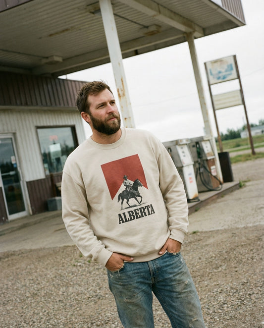 Alberta Cowboy Unisex Sweatshirt
