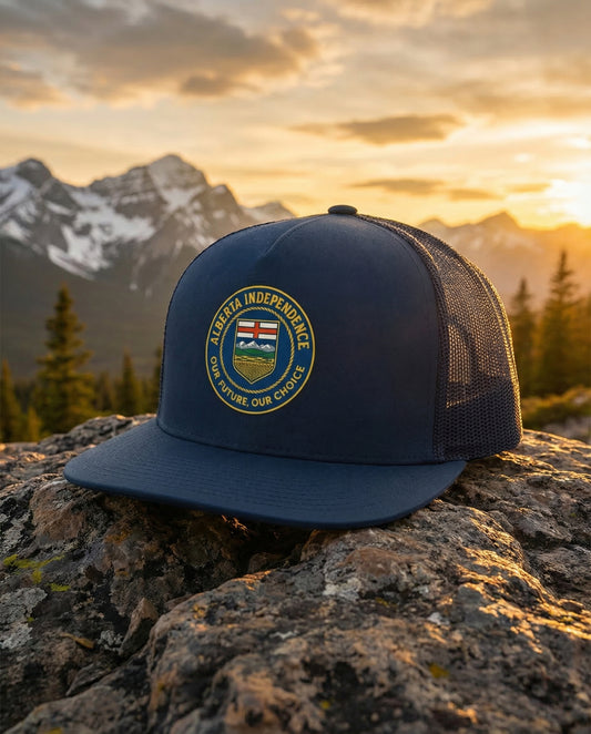 Alberta Independence Snapback Trucker Cap