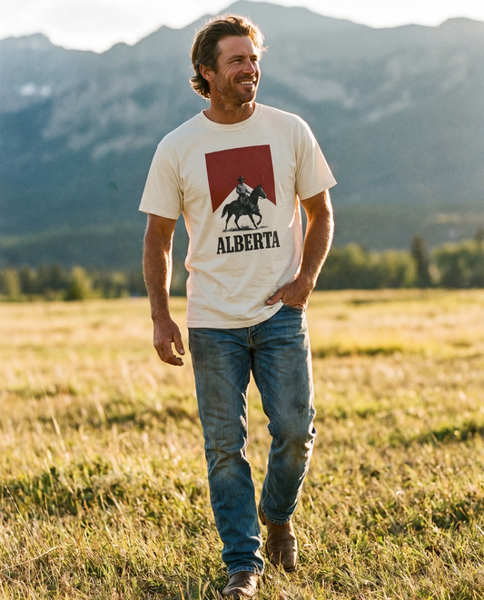 Vintage Alberta Marlboro Style Tee - Unisex