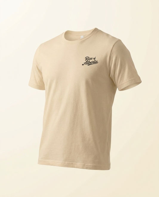 Alberta First Cowboy Rise Of Alberta T-Shirt