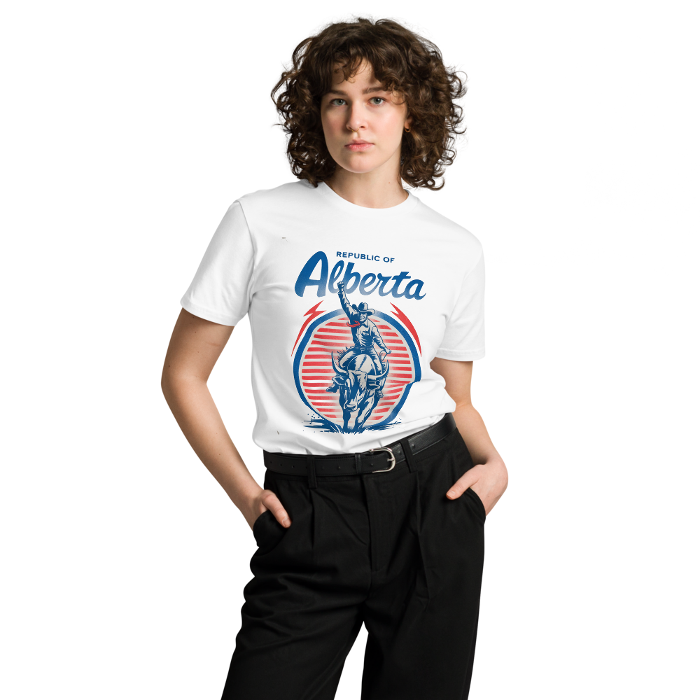 Rider Of The Republic Premium Quality T-shirt - White (Unisex)