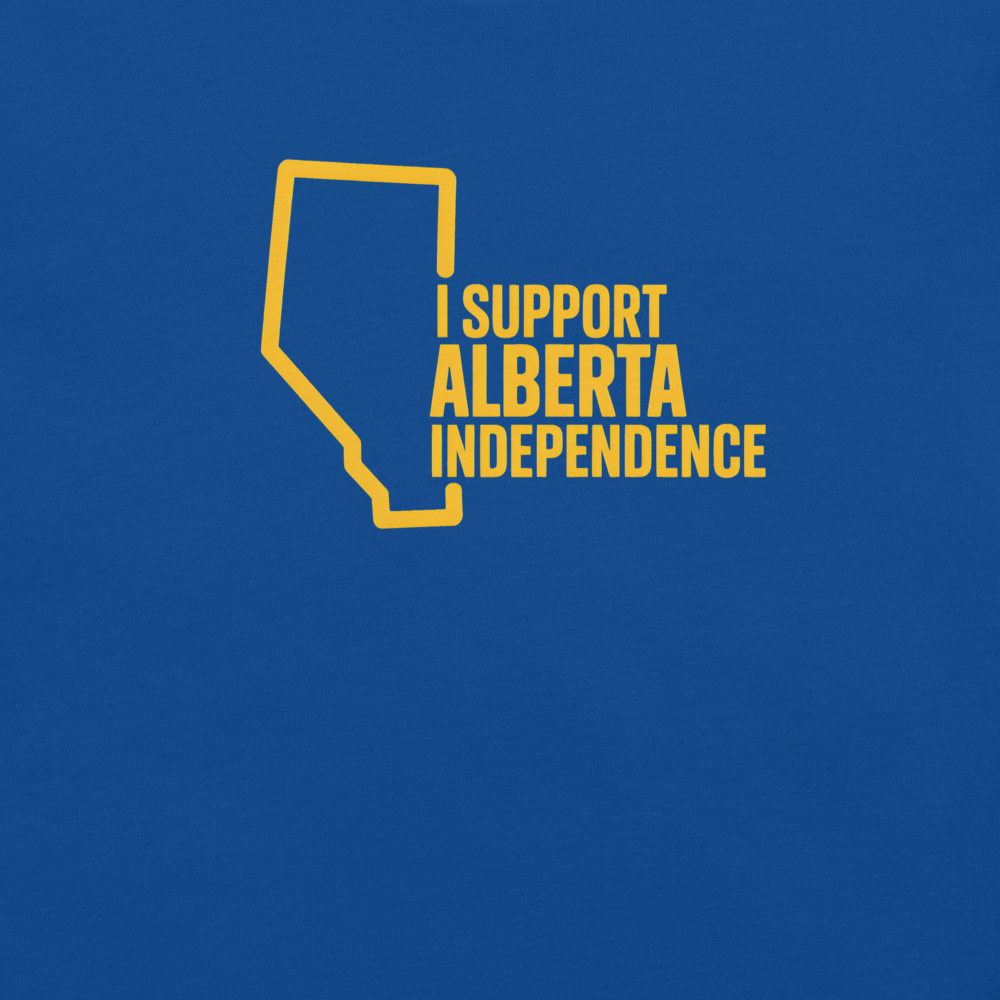 Royal Blue Support Independence T-Shirt (Unisex)