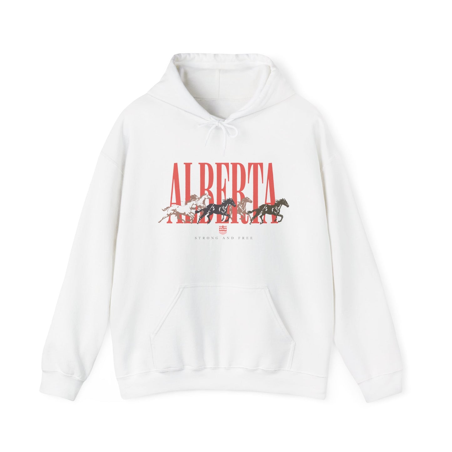 Alberta Unisex Hoodie | Vintage Western Alberta Pride Pullover