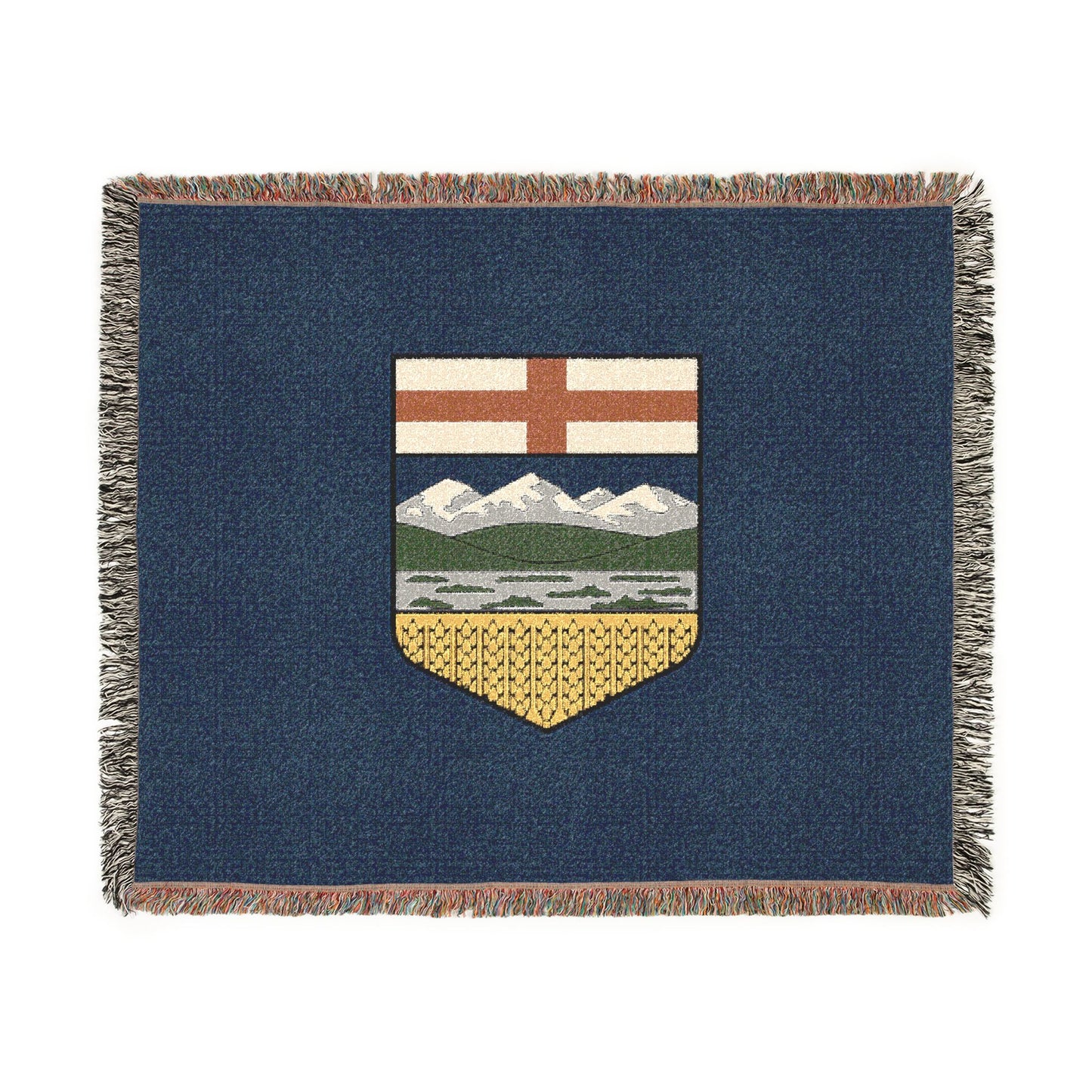 Alberta Flag Woven Blanket
