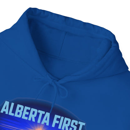Blue Alberta First Sunrise Hoodie - Unisex