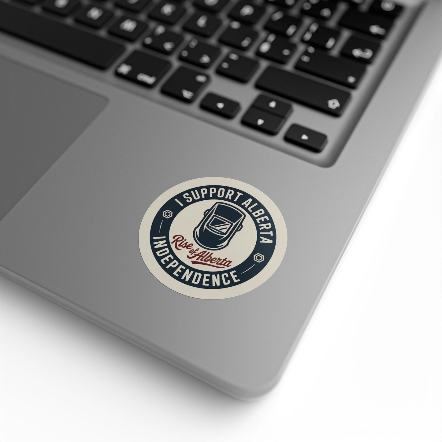Support Alberta Independence Welder Sticker Roll (50, 100, 250 Stickers)