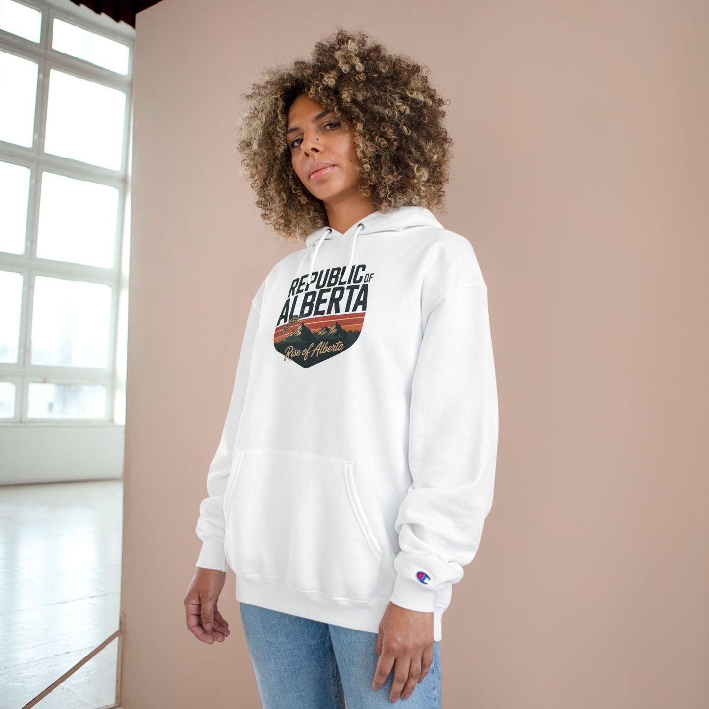 Republic of Alberta Shield Champion Hoodie