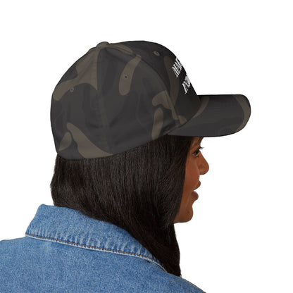 Make Alberta Independent Camo Embroidered Cap