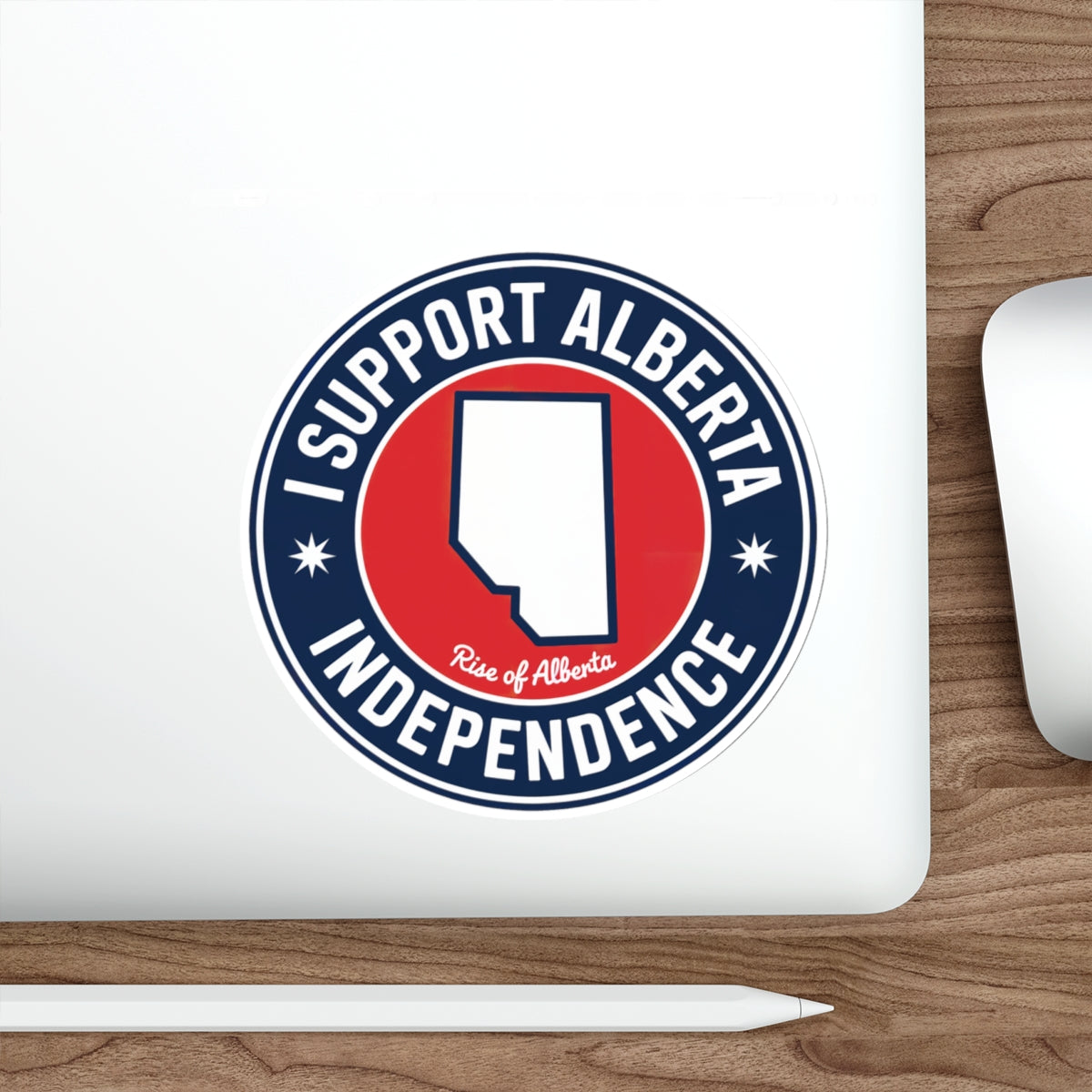 I Support Alberta Independence Die-Cut Sticker (Indoor & Outdoor Use)